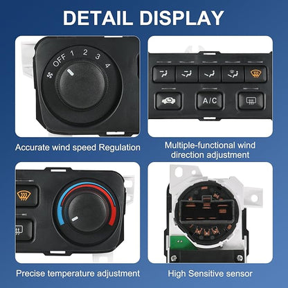 DICMIC A/C Heater Climate Control Module Compatible