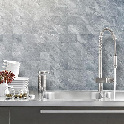 AULIGET 100-Piece Peel and Stick Backsplash Wall Tiles, Laundry Room