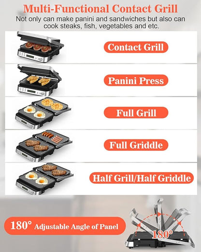 Panini Press Grill Sandwich Maker