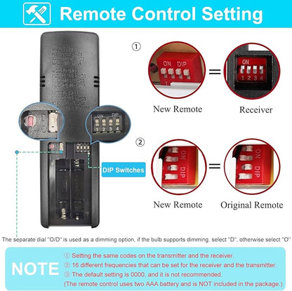 Thermostatic Ceiling Fan Remote Control Replacement
