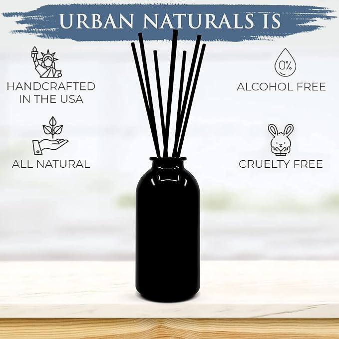 Urban Naturals Crisp White Linen Reed Diffuser Gift Set |