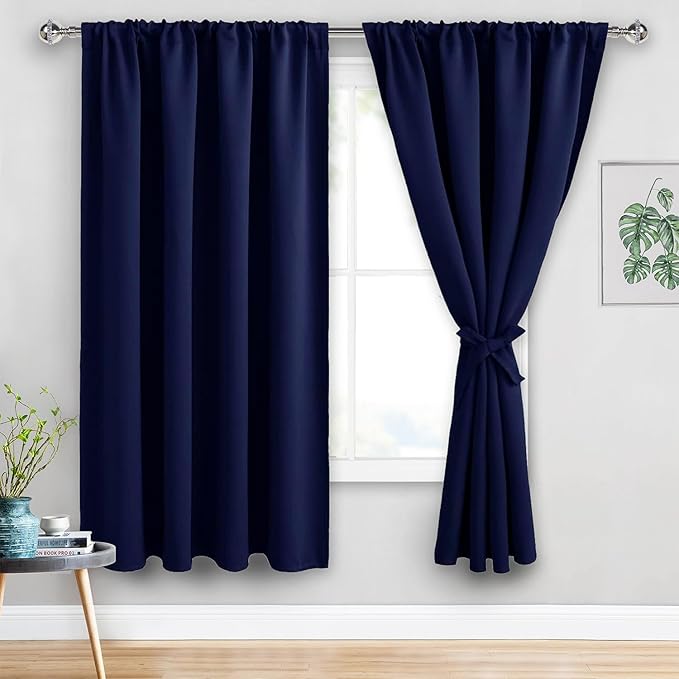 JIUZHEN Blackout Curtains for Bedroom