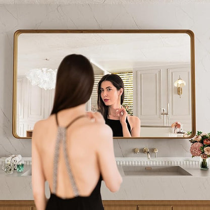 LOAAO 60X28 Inch Bathroom Mirror