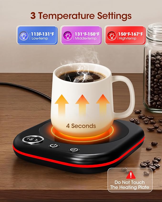 Coffee Mug Warmer - 36W Cup Warmer