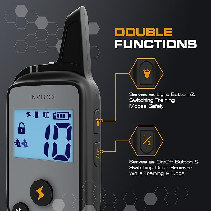 INVIROX 2026 Edition Dog Training Collar, 123 Levels