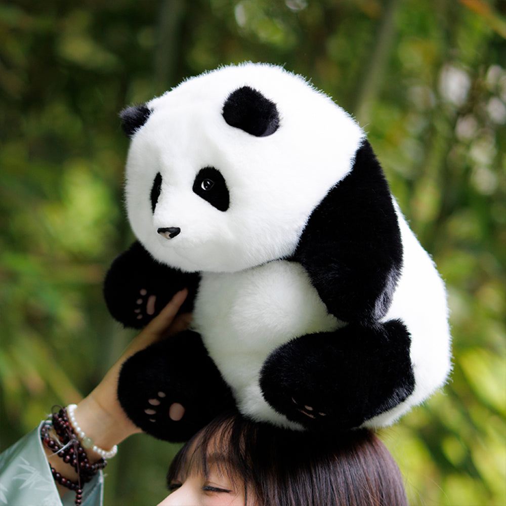 Hehua Panda Backpack – Handmade Collectible for Fans