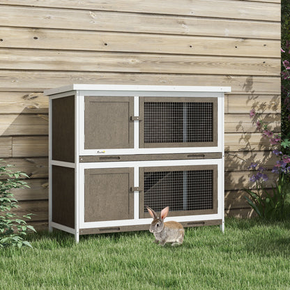 Bunny Hutch with Ramp