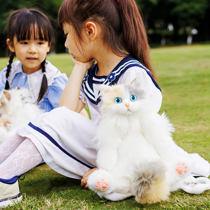 Mini Tuxedo Cat Backpack – Plush Cat Bag for Girls Gift Idea