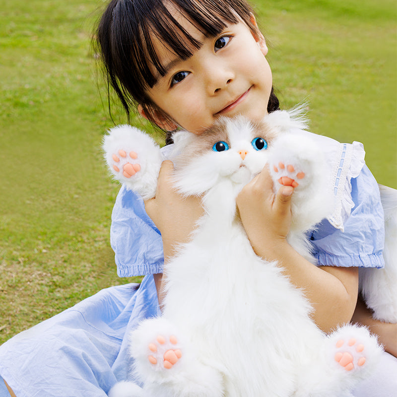 Mini Tuxedo Cat Backpack – Plush Cat Bag for Girls Gift Idea