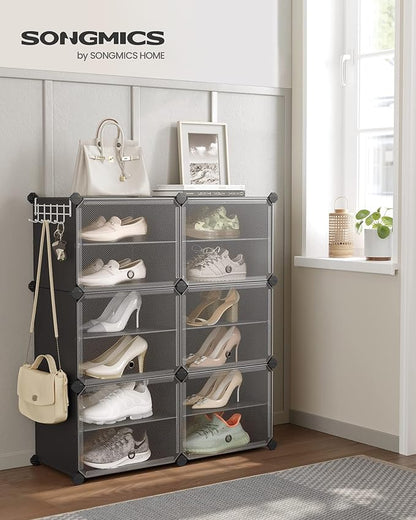 SONGMICS Shoe Rack Organizer, 6-Tier Shoe Storage Cabinet