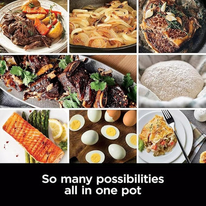 8.5 Quart Large Capacity Multi Cooker, Programmable Electric Pot