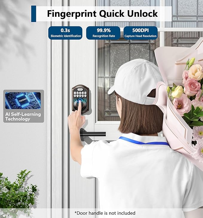 TEEHO TE002 Fingerprint Door Lock