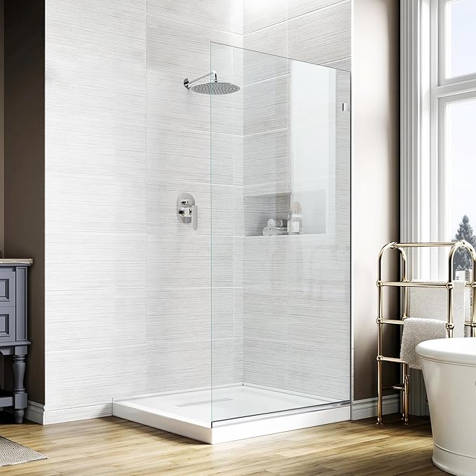 Bathroom Shower Glass Door 24 * 74"