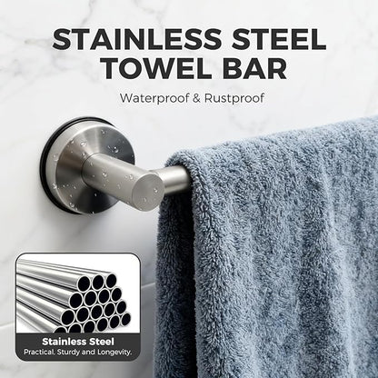 Adjustable Suction Cup Towel Bar