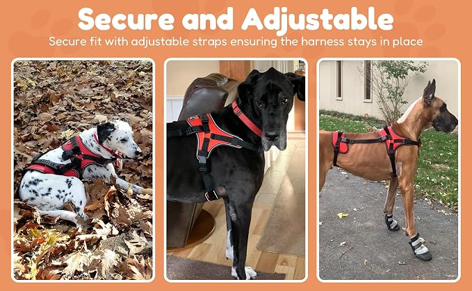 Doggie Stylz Multi-Functional Full-Body Lifting Dog Harness Vest, Designed for Front-Only, Rear-Only or Full-Body Dog Lifting. Please Measure Before Ordering.