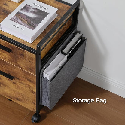 EUREKA ERGONOMIC 2-Drawer Mobile File Cabinet