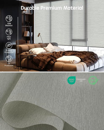 Yoolax Motorized Blinds with Remote, Smart Blinds