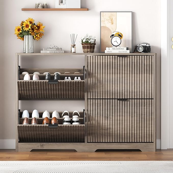 Shoe Cabinet Storage for Entryway