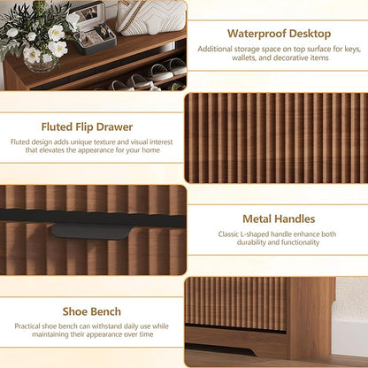 Shoe Cabinet Storage for Entryway