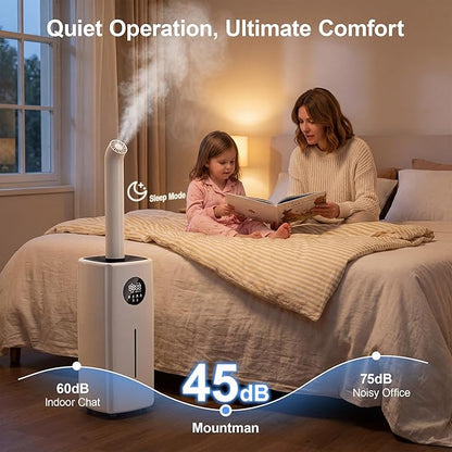 21L/5.5Gal Humidifiers for Bedroom, Humidifier Large Room