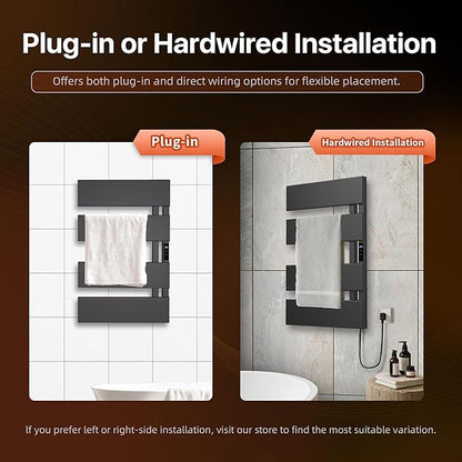 Electric Heated Towel Warmer Rack