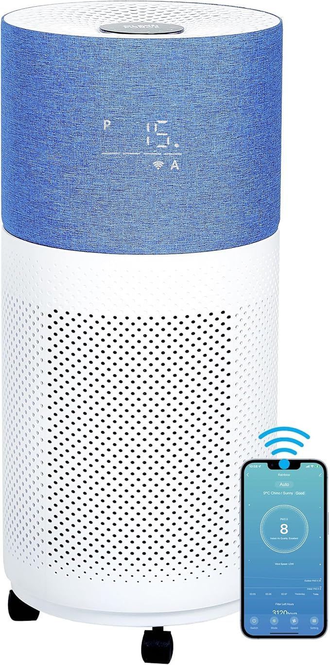 CleanForce Air Purifiers for Home Large Room Up to 2550 ft², H13 HEPA Air