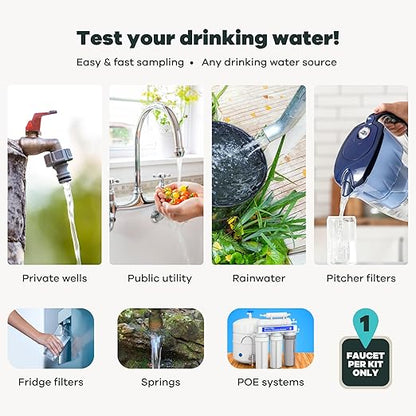 Ultimate Home Water Test Kit for Drinking Water | Tests for 250+ Parameters
