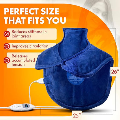 Theracare Reusable Micro-Plush Fabric 25 X 26 Inch Heating Pad 24-610 1 Each