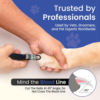 Resco Original Deluxe Dog, Cat, and Pet Nail/Claw Clippers. Best USA-Made Trimmer, More Colors & Sizes