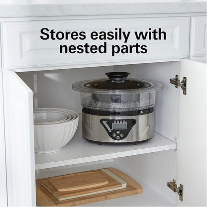 Hamilton Beach Digital Electric Food Steamer & Rice Cooker