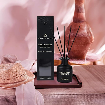 Matin Martin Silky Saffron Reed Diffuser 5 oz