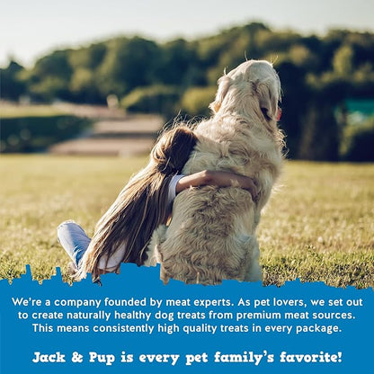 Jack&Pup Yak Cheese Himalayan Dog Chews | Dog Yak Chews for Large Dogs Aggressive Chewers | Hard Yak Cheese Stick (9oz, 3 Pack)