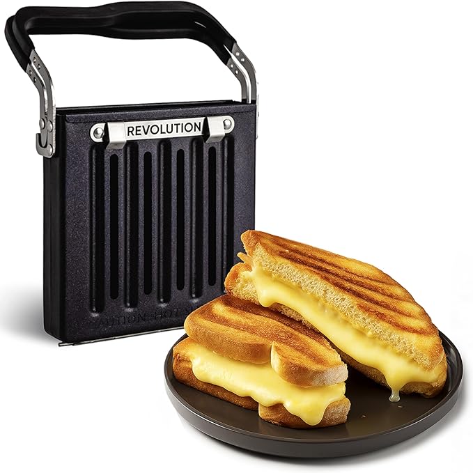 Revolution Toastie Press Conveniently Toast Delicious Grilled Cheeses,