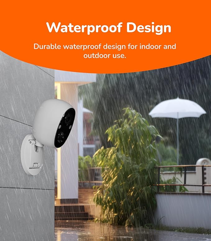 Sensforge 2.5K Indoor Outdoor Battery Camera