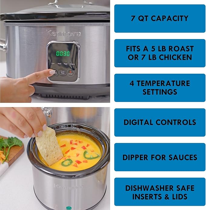 Kenmore 7 Quart Slow Cooker