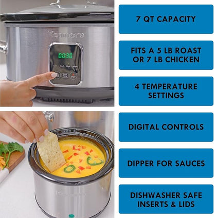 Kenmore 7 Quart Slow Cooker