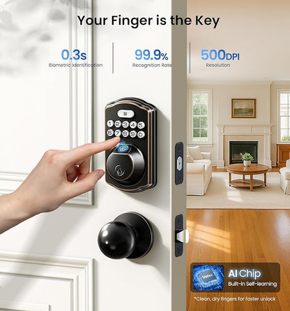 Veise Fingerprint Door Lock