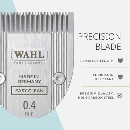 Wahl Pro Animal Easy Clean Trimmer Blade - Replacement Cat & Dog Grooming Clipper Blade - Compatible with Vetiva Mini & BravMini+ - 0.4 mm Cut Length