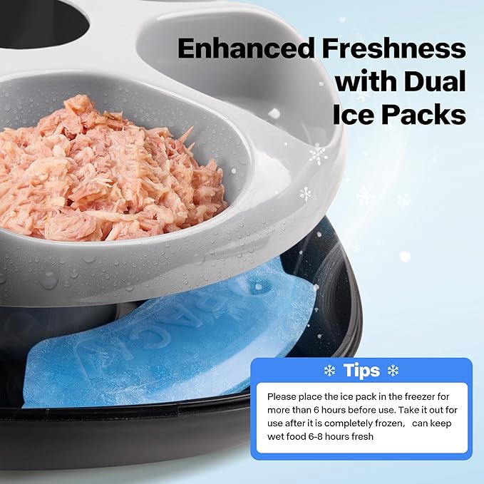 PetPrime 6-Meal Automatic Cat Feeder