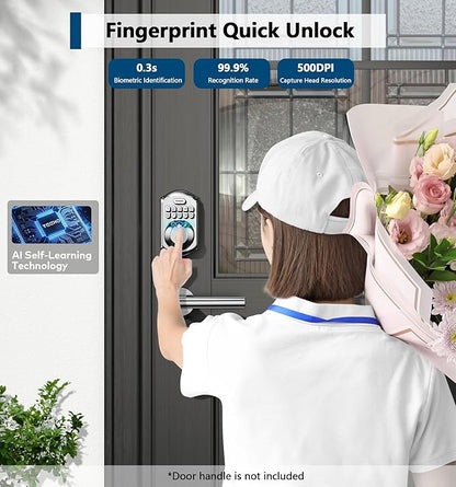 TEEHO TE002 Fingerprint Door Lock