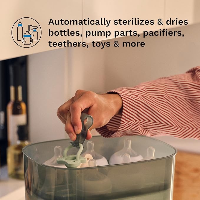 Baby Brezza Bottle Sterilizer and Dryer Advanced – 33% Faster