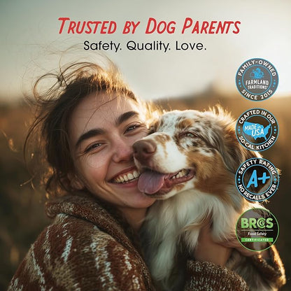 Farmland Traditions New Filler Free Dogs Love Pork Premium Jerky Treats for Dogs (13.5 oz.)