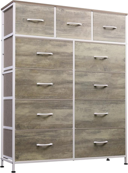 WLIVE Tall Dresser for Bedroom, Fabric Dressers Storage Tower, Dresser & Chest