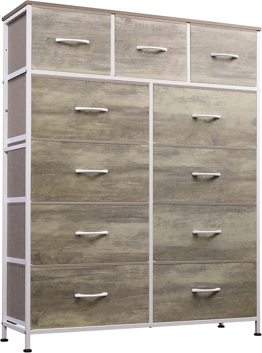 WLIVE Tall Dresser for Bedroom, Fabric Dressers Storage Tower, Dresser & Chest