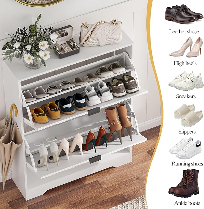 Shoe Cabinet Storage for Entryway