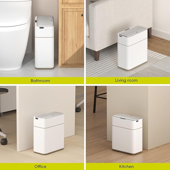EKO Automatic Bathroom Trash Can