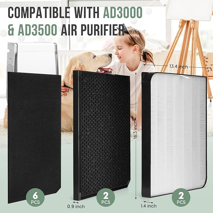 3500 Filter Replacement Set Compatible
