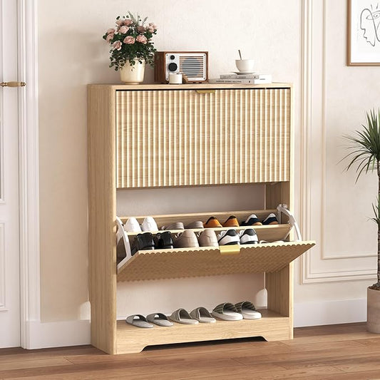 Shoe Cabinet Storage for Entryway