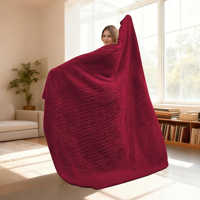 Electric Heated Blanket Full Size 72"×84"