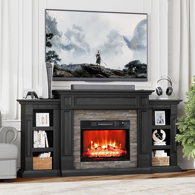 LGHM 72" Electric Fireplace